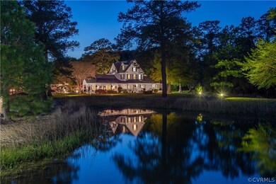 Nestled within a lush 4.75-acre expanse, this prop