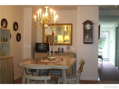 Dining Room. Front entry and dining room.