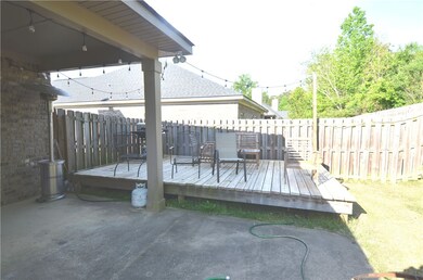Back showing a deck