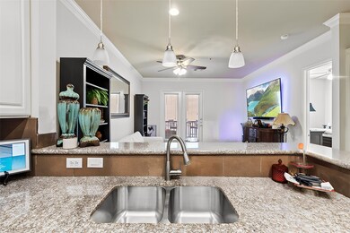 Designer lighting above the breakfast bar, add a t