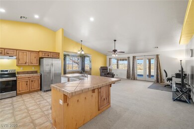 Living area from front entry
