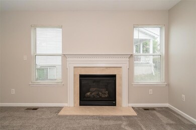 Gas fireplace for cool/cold days!