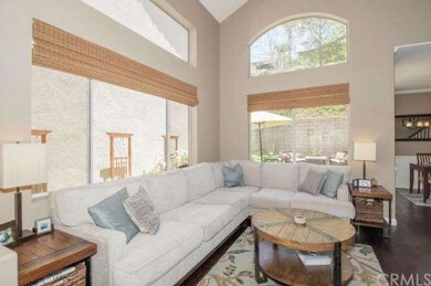 Windows with custom woven blinds