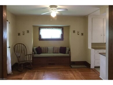 Oak Window Seat, Hardwood with Newer Center, Just 