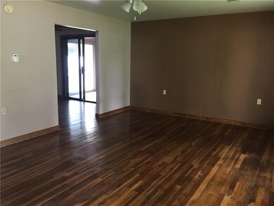 View of Living Room leading to Dining Room and Dec