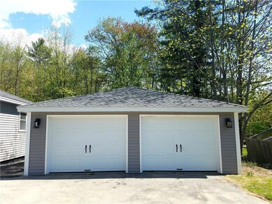 Oversized 2 car garage - Room for...