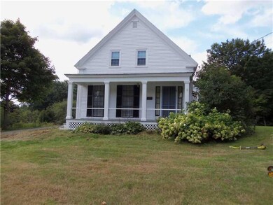 Exterior Front. Front porch shows...