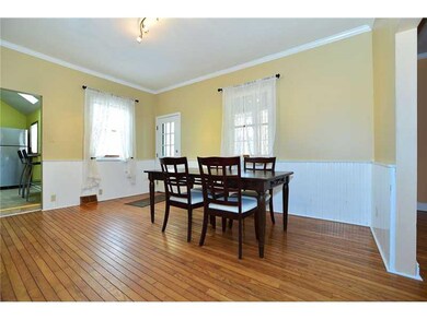 Dining Room. Hardwood floors, access to rear patio