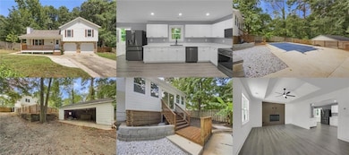 View of marketing collateral with multiple images