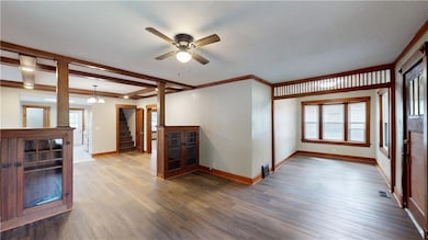 Living Room featuring built in