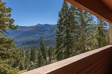 Mountain view featuring a forest