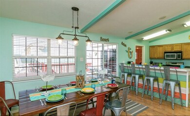 Seating for at least 12 in the kitchen!