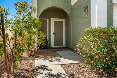Shaded front entry