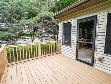 Added bonus of a maintenance free deck just off th