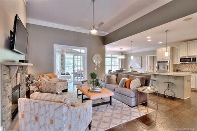 Open Floor Plan, Gas Stone Fireplace