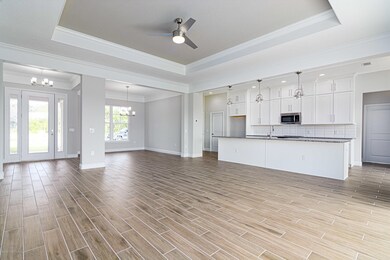 Great Room, kitchen and formal dining