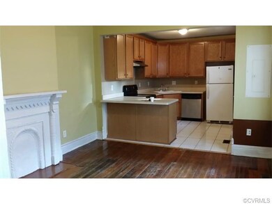 Big living room and kitchen combo.