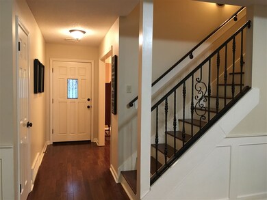 Beautiful New Stairs w/ Iron Railing and Handrail