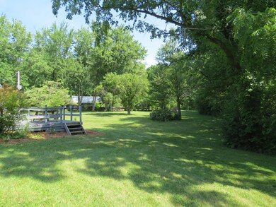 View of back yard