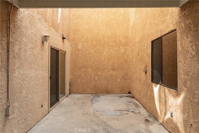 Courtyard, ready to dress with pots and outdoor seating or dining table