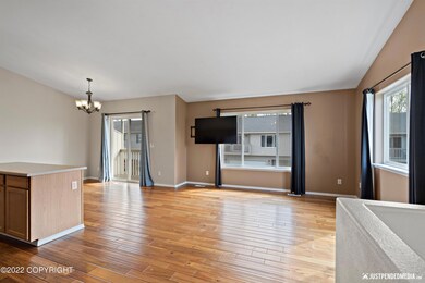 Upstairs living