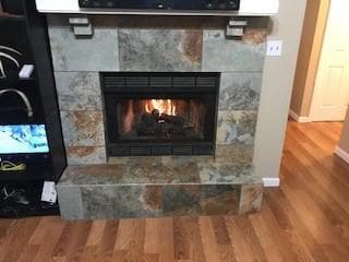 gas fireplace
