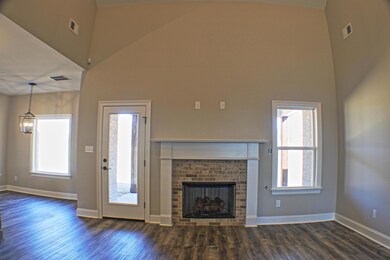 Great room fireplace