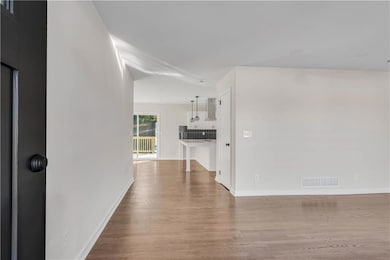 Entry into the living room