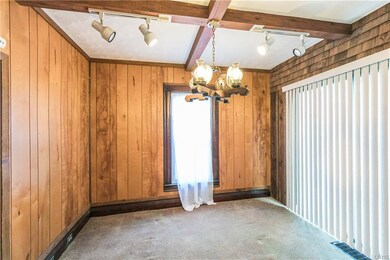 Dining Room with newer door
