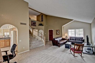 Vaulted Ceiling Living/Dining Room