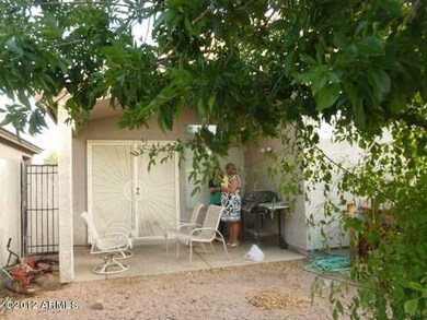 Back patio