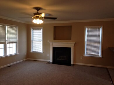 GREAT ROOM WITH GAS LOG FIREPLACE