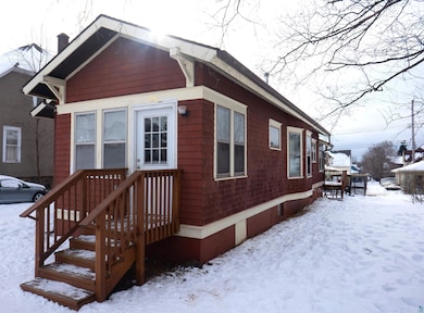 View of snow covered exterior