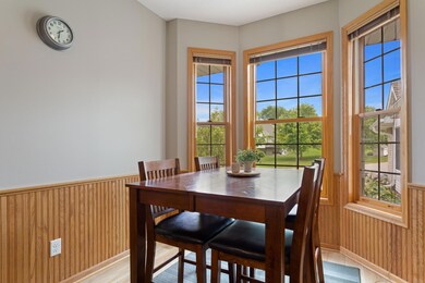 Bright open breakfast