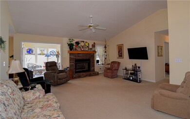 spacious living room