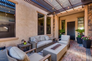 Inviting and welcoming courtyard