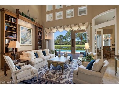 Living Room with Disappearing Sliders to The Outdo