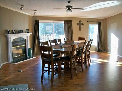 Dining Room. Open dining room to the kitchen and living room