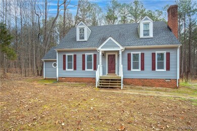This charming cape is located on two acres in Powhatan. The home has been very well maintained by the owner.