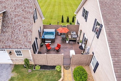 Aerial of Courtyard