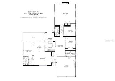 Maximum Privacy with Master Suite on East Side and