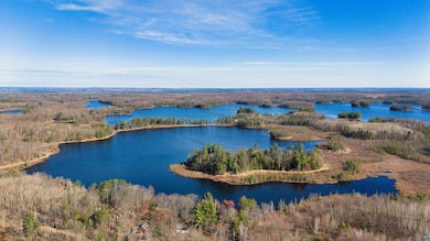 Bird's eye view of a nearby body of water