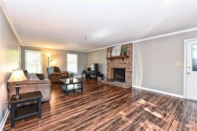 Great size family room which runs from front of ho