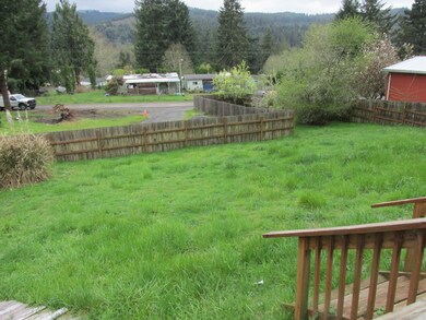Fenced front yard