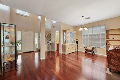 Spacious foyer and dining room greet you upon ente