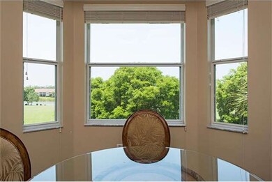 Golf course views at breakfast room