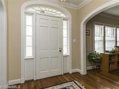 Entry. Foyer with Arched Doorways.  Character present though the whole house.