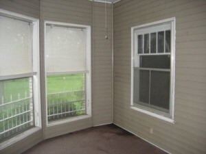 Front Porch Enclosed