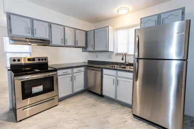 Large 12x11 kitchen remodeled with stainless steel appliances, sink & faucet!
