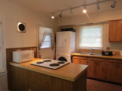 Kitchen with built in stove